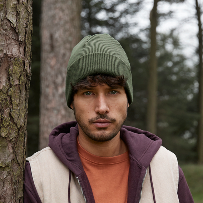 B830N Premium Organic Cotton Original Cuffed Beanie