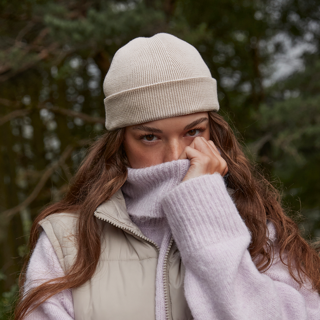 B832N Organic Cotton Fisherman Beanie