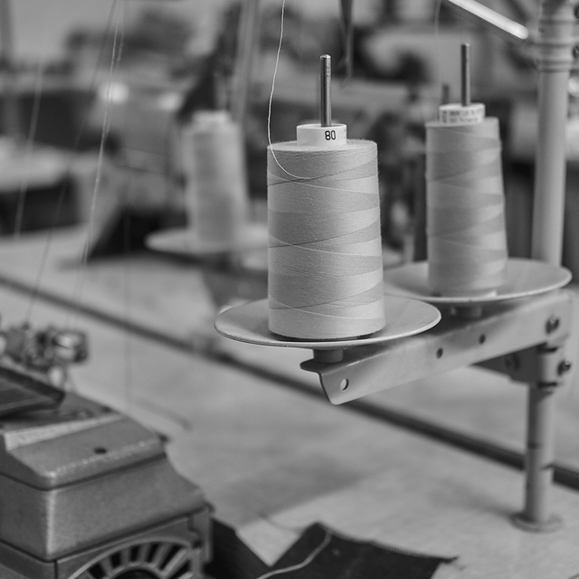 Fabrics on a spool